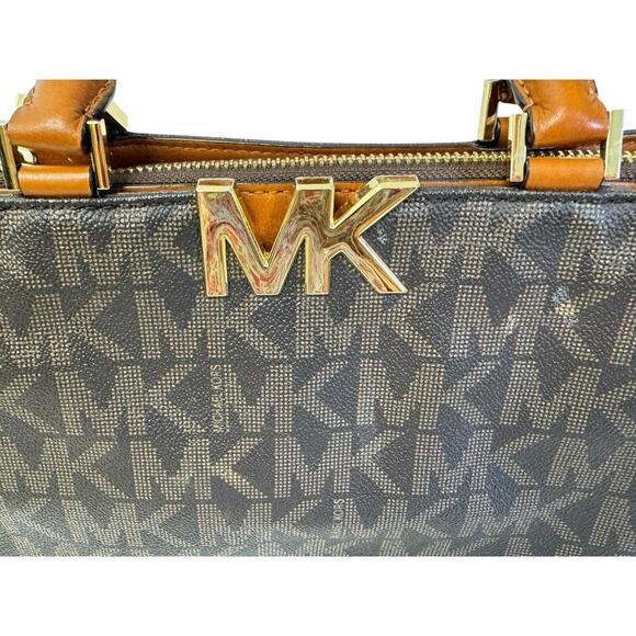 MICHAEL KORS Florence Convertible Satchel Medium Crossbody Shoulder Bag Purse - Picture 4 of 16